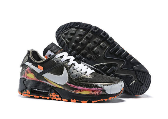 ⁦נעלי נייק-NIKE AIR MAX 2020-WHITE-BLACK-ORANGE⁩ – תמונה ⁦6⁩