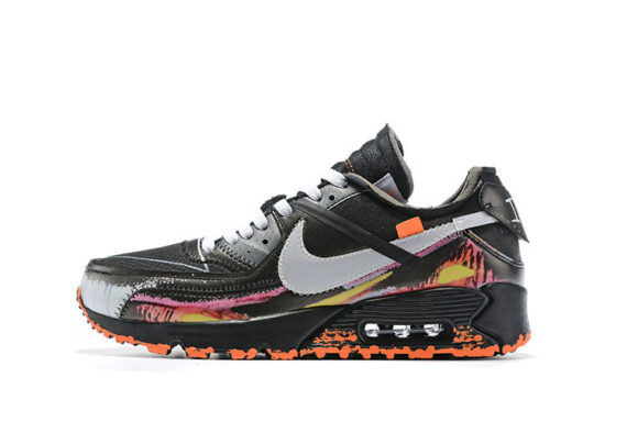 נעלי נייק-NIKE AIR MAX 2020-WHITE-BLACK-ORANGE