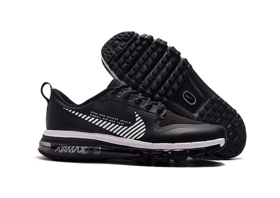 ⁦נעלי נייק-NIKE AIR MAX 2020-WHITE LOGO-BLACK⁩ – תמונה ⁦2⁩