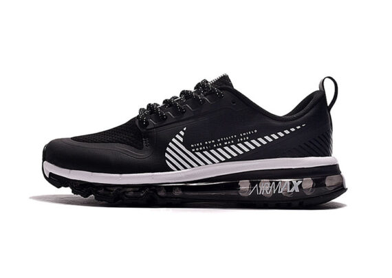 נעלי נייק-NIKE AIR MAX 2020-WHITE LOGO-BLACK