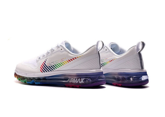 ⁦נעלי נייק-NIKE AIR MAX 2020-WHITE-MULTI COLOR LOGO⁩ – תמונה ⁦3⁩