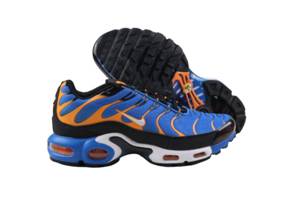 ⁦נעלי נייק-NIKE AIR MAX PLUS TN-BRIGHT YELLOW -BLUE⁩ – תמונה ⁦4⁩