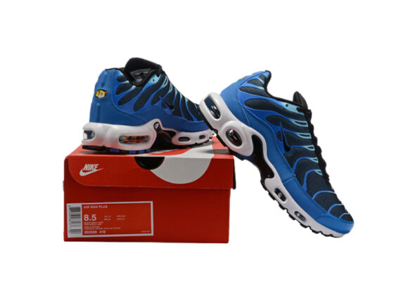 ⁦נעלי נייק-NIKE AIR MAX PLUS TN-BLUE-BLACK LOGO⁩ – תמונה ⁦6⁩