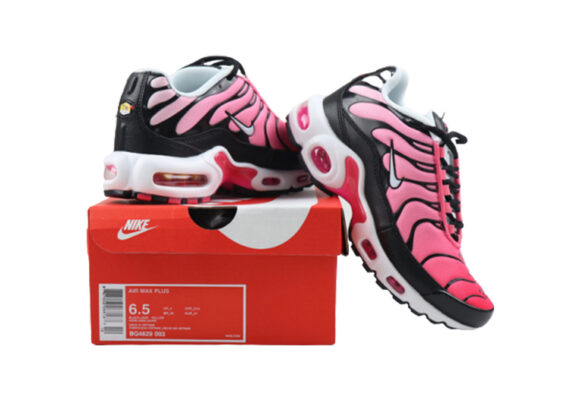 ⁦נעלי נייק-NIKE AIR MAX PLUS TN-WHITE-CARNATION PINK⁩ – תמונה ⁦3⁩