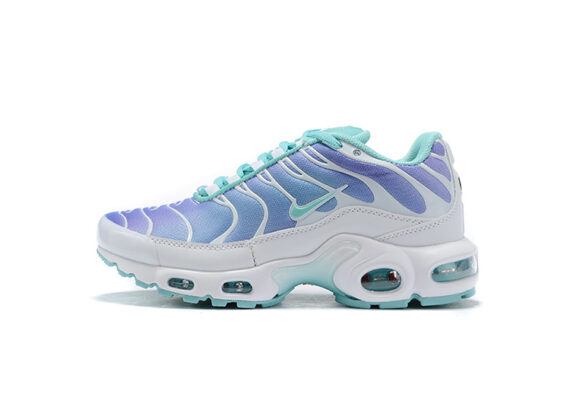 נעלי נייק-NIKE AIR MAX PLUS TN-WHITE-CAROLINA BLUE