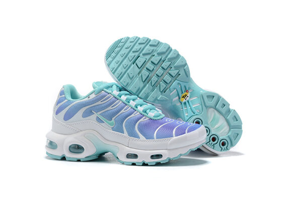 ⁦נעלי נייק-NIKE AIR MAX PLUS TN-WHITE-CAROLINA BLUE⁩ – תמונה ⁦6⁩