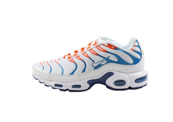 נעלי נייק-NIKE AIR MAX PLUS TN-WHITE-ORANGE -LIGHT BLUE