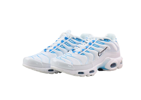 ⁦נעלי נייק-NIKE AIR MAX PLUS TN-WHITE-SKY BLUE⁩ – תמונה ⁦2⁩