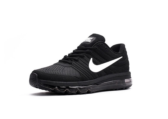 ⁦נעלי נייק-Nike Air Max 2017- BLACK- WHITE⁩ – תמונה ⁦4⁩