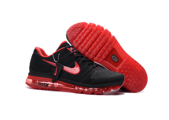 ⁦נעלי נייק-Nike Air Max 2017- FALU RED- BLACK⁩ – תמונה ⁦6⁩