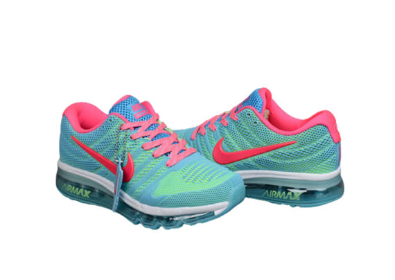 ⁦נעלי נייק-Nike Air Max 2017- HIPPIE BLUE-HOT PINK⁩ – תמונה ⁦4⁩