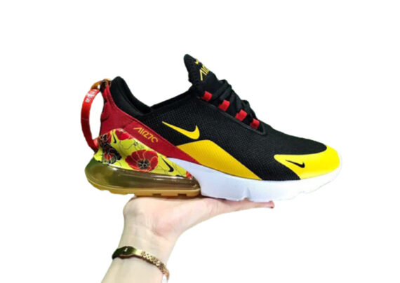 ⁦נעלי נייק-Nike Air Max 270 CARDINAL-LEMON⁩ – תמונה ⁦3⁩