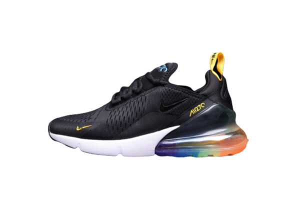 נעלי נייק-Nike Air Max 270 CREAM CAN - BLACK