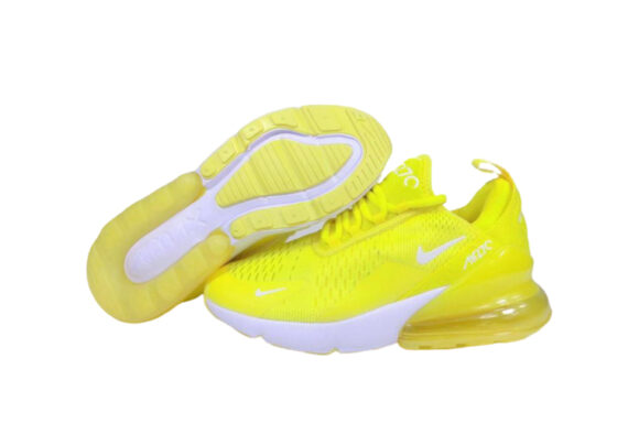 נעלי נייק-Nike Air Max 270 GOLDEN FIZZ- WHITE