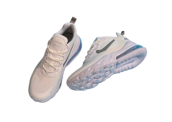 ⁦Nike Air Max 270 React PINK SWAN- DOVE GREY⁩ – תמונה ⁦3⁩