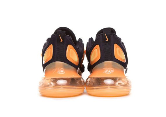 ⁦Nike Air Max 720 Black & Atomic Tangerine⁩ – תמונה ⁦4⁩