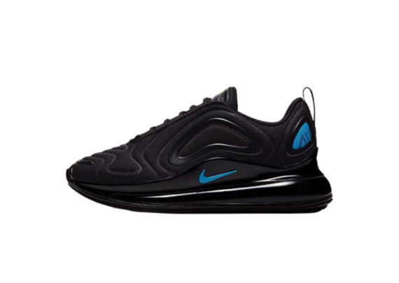 Nike Air Max 720 Black Blue Logo