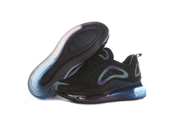 ⁦Nike Air Max 720 Black & MELANZANE⁩ – תמונה ⁦3⁩