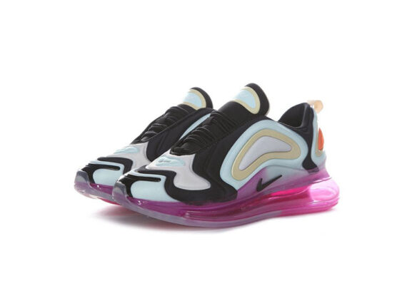 ⁦Nike Air Max 720 White & Black & Pink⁩ – תמונה ⁦2⁩