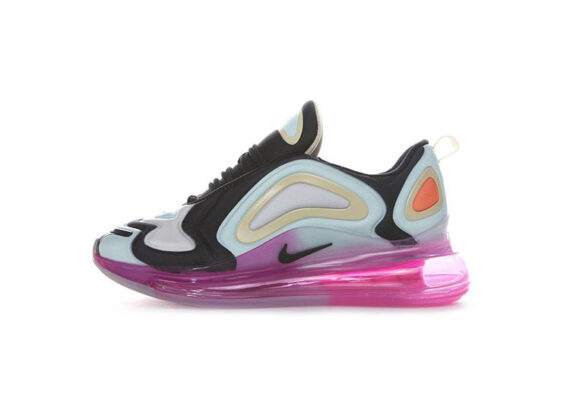 Nike Air Max 720 White & Black & Pink