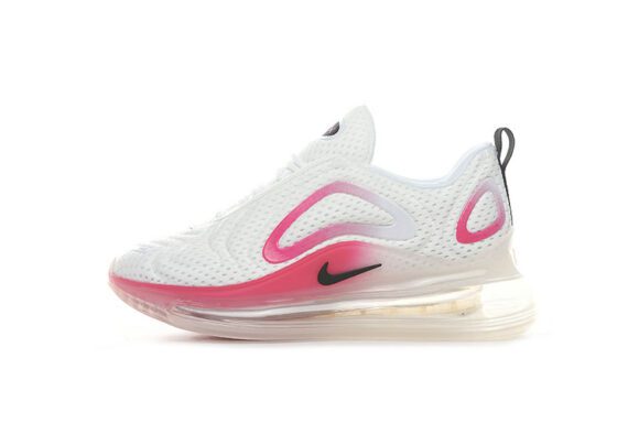 Nike Air Max 720 White - Pink & Black Logo