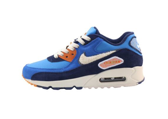 נעלי נייק-Nike Air Max 90 CURIOUS BLUE- GULF BLUE