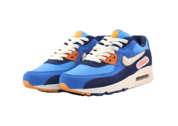 ⁦נעלי נייק-Nike Air Max 90 CURIOUS BLUE- GULF BLUE⁩ – תמונה ⁦2⁩