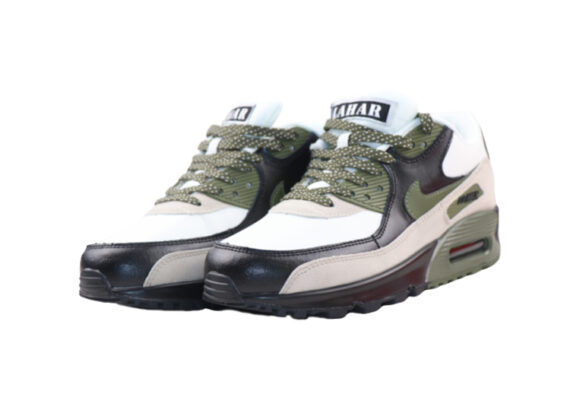 ⁦נעלי נייק-Nike Air Max 90 SIAM-QUILL GREY⁩ – תמונה ⁦2⁩