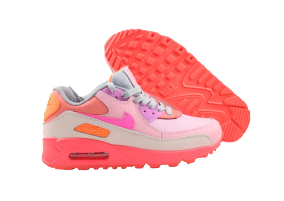 ⁦נעלי נייק-Nike Air Max 90  WAFER- CHANTILLY⁩ – תמונה ⁦4⁩