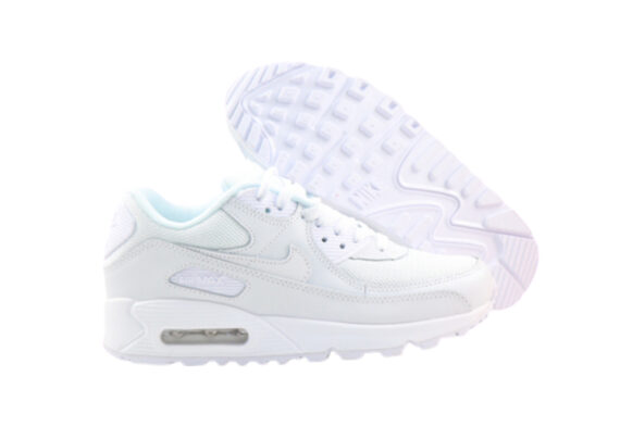 ⁦נעלי נייק-Nike Air Max 90 WHITE⁩ – תמונה ⁦4⁩