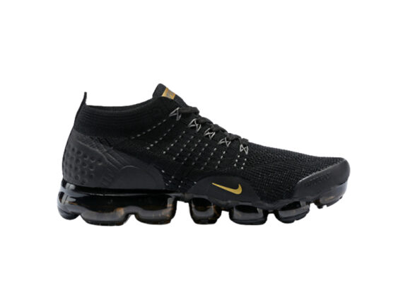 Nike Air Vapor Max Flyknit 2.0 NERO- GOLDEN LOGO