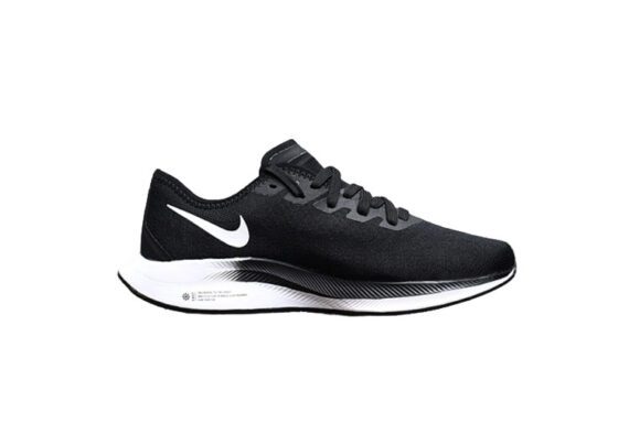 ⁦נעלי נייק-NIKE AIR ZOOM PEGASUS 36 - Black & White Logo⁩ – תמונה ⁦3⁩