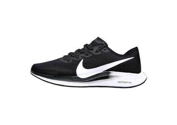 נעלי נייק-NIKE AIR ZOOM PEGASUS 36 - Black & White Logo