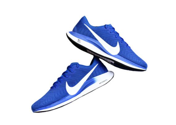 ⁦נעלי נייק-NIKE AIR ZOOM PEGASUS 36 - Blue & White Logo⁩ – תמונה ⁦4⁩