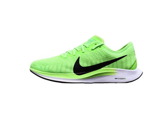 נעלי נייק-NIKE AIR ZOOM PEGASUS 36 - Light Green & Black Logo