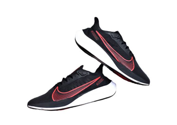 ⁦נעלי נייק-Nike Air Zoom Pegasus 37X-Black-Indian Red⁩ – תמונה ⁦3⁩