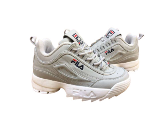 ⁦נעלי פילה-Fila Disruptor 2 Premium Athletic Shoes-SILVER CHALICE⁩ – תמונה ⁦2⁩