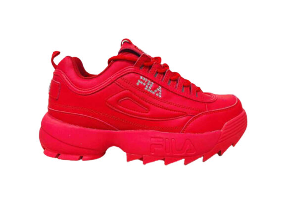 נעלי פילה-Fila Disruptor 2 Premium Athletic Shoes-VENETIAN RED