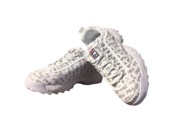 ⁦נעלי פילה-Fila Disruptor 2 Premium Athletic Shoes-WHISPER-SUVA GREY⁩ – תמונה ⁦3⁩