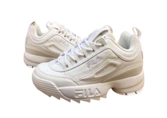 נעלי פילה-Fila Disruptor 2 Premium Athletic Shoes-WILD SAND