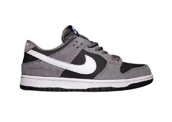 נעליי נייק-NIKE SB DUNK LOW PRO QS - Venus - Black & White