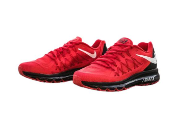 ⁦נעלי נייק-Nike Air Max 2015 - Coral Red & Marshland⁩ – תמונה ⁦3⁩