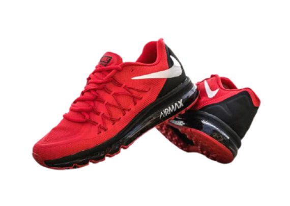 ⁦נעלי נייק-Nike Air Max 2015 - Coral Red & Marshland⁩ – תמונה ⁦4⁩