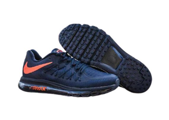 ⁦נעלי נייק-Nike Air Max 2015 - Tory Blue & Bittersweet Logo⁩ – תמונה ⁦7⁩