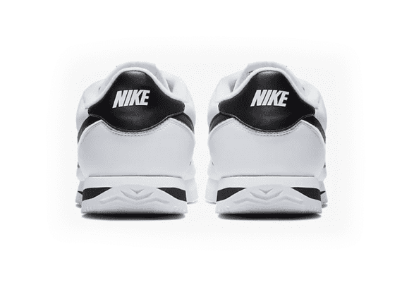 ⁦נעלי נייק-Nike Classic Cortez - White & Black Logo⁩ – תמונה ⁦4⁩