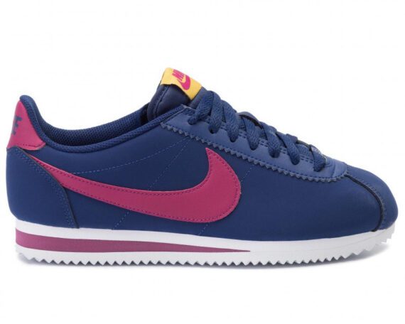 ⁦נעלי נייק-Nike Classic Cortez -Blue_Void_True_Berry⁩ – תמונה ⁦2⁩