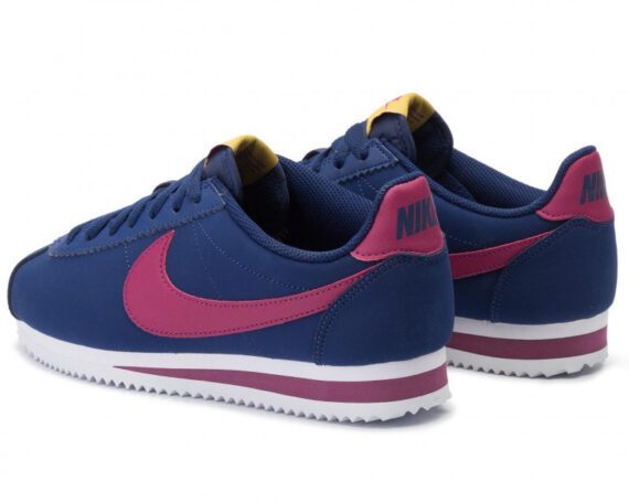 ⁦נעלי נייק-Nike Classic Cortez -Blue_Void_True_Berry⁩ – תמונה ⁦4⁩