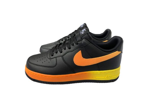 ⁦נעלי נייק -Nike Air Force 1 Low Black-Sun⁩ – תמונה ⁦2⁩