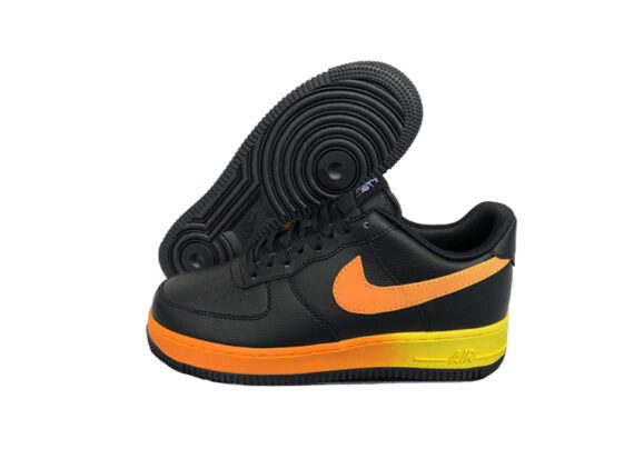 נעלי נייק -Nike Air Force 1 Low Black-Sun