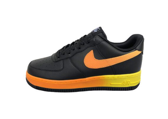 ⁦נעלי נייק -Nike Air Force 1 Low Black-Sun⁩ – תמונה ⁦3⁩